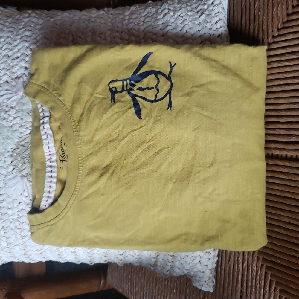 Penguin long sleeve t-shirt, size 14-16y, yellow